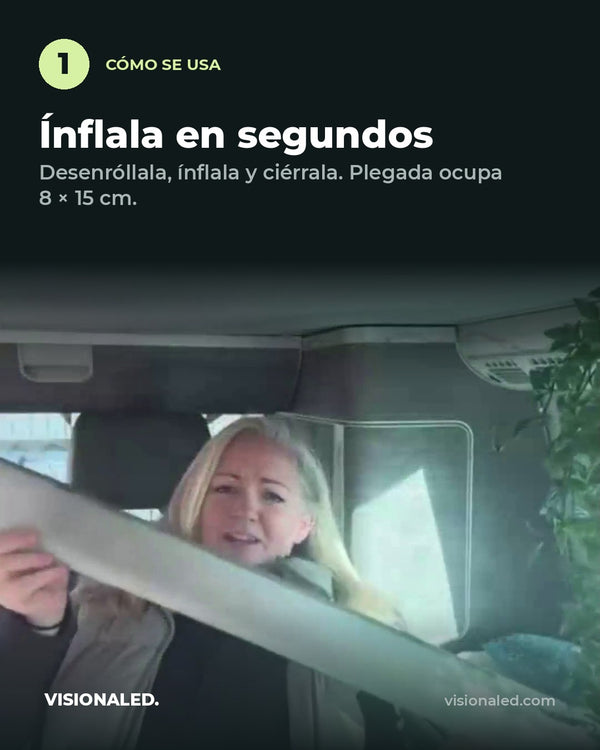 LumaAir Original: ínflala en segundos