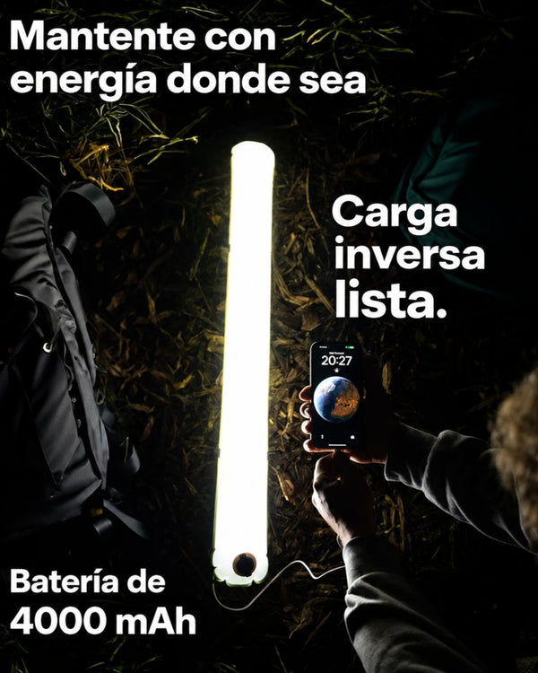 LumaAir con carga inversa y batería de 4000 mAh